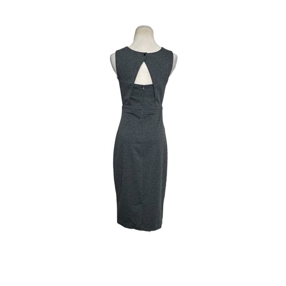 Cupcakes and Cashmere gray sleeveless open back sheath dress size XS - Picture 6 of 11